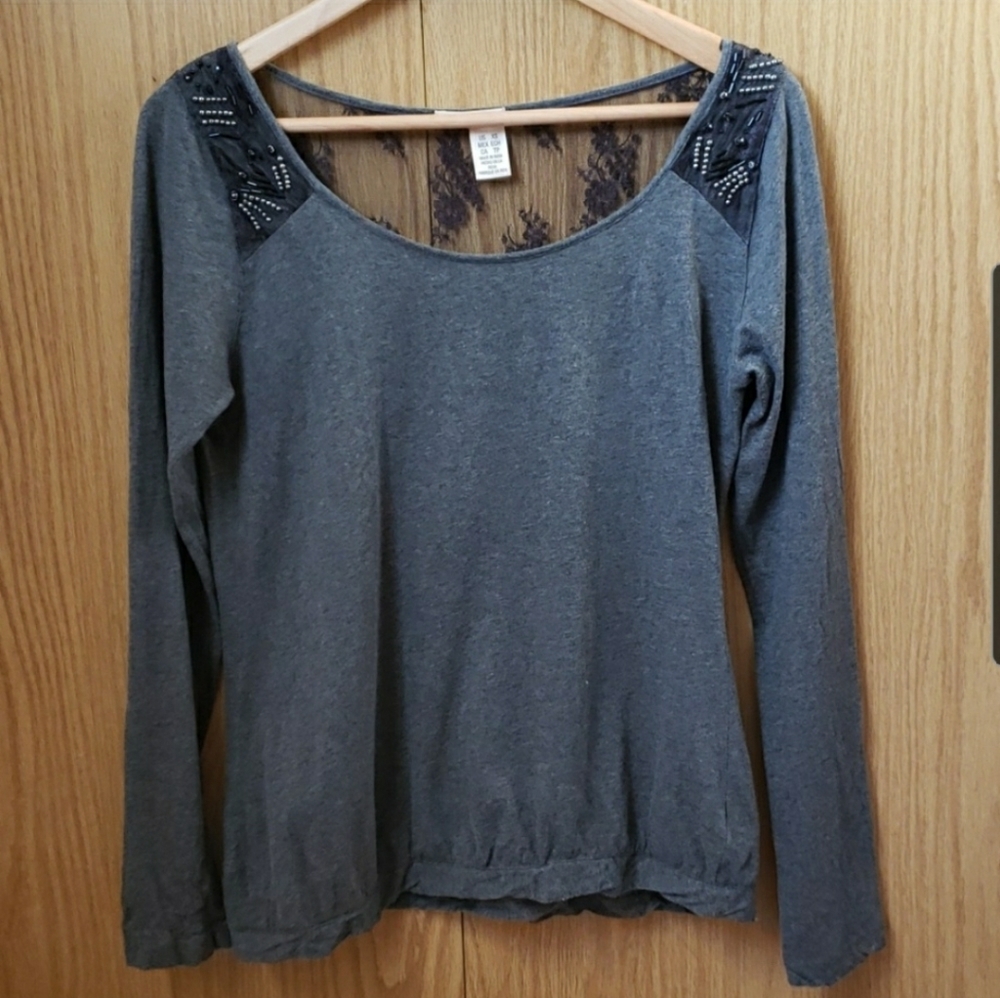 🆕️🇨🇦DKNY Jeans Embellished Top